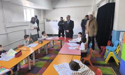 Erzurum Müftüsü Yaşar Çapçı Miniklerle Buluştu