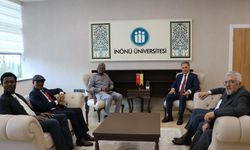 Gana Büyükelçisi Sheikh Abdul Nasiru-Deen İnönü Üniversitesi’ni Ziyaret Etti