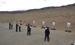 Erzincan’da Orman Personeline Silah Eğitimi Verildi