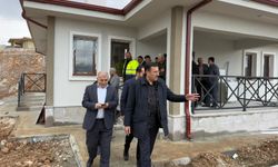 Bülent Tüfenkci Erkenek’te Deprem Konutlarını İnceledi