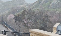 Harput’ta Nisan Ortasında Kar Yağdı
