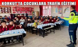 Muş’ta jandarmadan miniklere trafik dersi