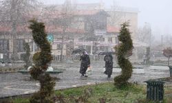 Nisan Ortasında Sürpriz Kar: Harput Beyaza Büründü