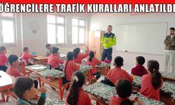 Muş’ta jandarmadan çocuklara trafik eğitimi