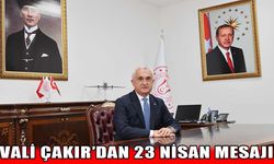 Muş Valisi Çakır: Bu yıl 23 Nisan'ı buruk karşılıyoruz