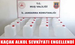Muş’ta 80 litre kaçak etil alkol ele geçirildi