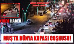 Dünya Kupası Sevinci Muş’ta sokaklara taştı