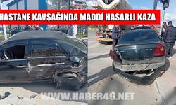 Muş’ta otomobil ile beton mikseri çarpıştı