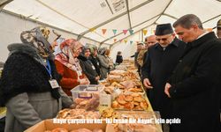 Erzurum’da “İki İnsan Bir Hayat” Hayır Çarşısı Açıldı