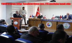 TSKGV Erzurum Bölge Temsilcisi ETB Üyeleriyle Buluştu