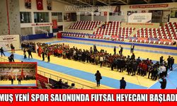 Muş’ta Futsal heyecanı: 11 ilden 22 takım yarı final için sahada