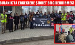 Bulanık’ta jandarmadan erkeklere "Kadına El Kal-Ka-Maz” eğitimi