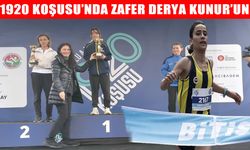 Muşlu Derya Kunur, 1920 Koşusu’nda birinci oldu