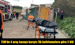 TEM’de Zincirleme Kaza: 2 Ölü