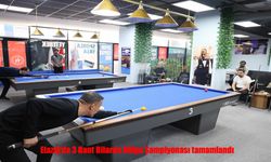 Elazığ’da 3 Bant Bilardo Şampiyonası Nefes Kesti