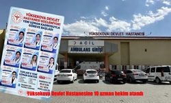 Yüksekova’da sağlık gücü arttı: 10 uzman hekim göreve başladı