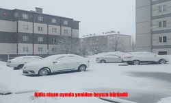 Bitlis Nisan’da Beyaza Büründü