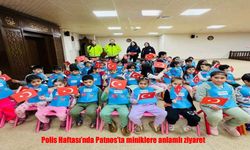 Patnos’ta Polis Haftası’nda Miniklerle Anlamlı Buluşma