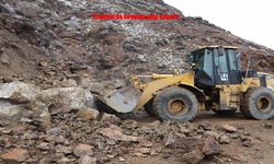 Oltu’da Yoğun Yağış Heyelana Neden Oldu