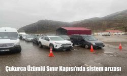 Çukurca Üzümlü Sınır Kapısı’nda Sistem Arızası