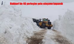 Hakkari’de 46 Yerleşim Yerine Ulaşım Sağlanamıyor