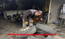 Bingöl’de hava şartları lastik değişim planlarını erteledi