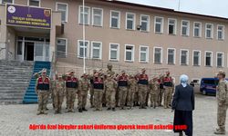 Ağrı’da jandarma personelinden özel bireylere anlamlı etkinlik