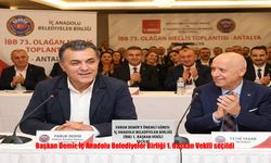 Başkan Demir, İç Anadolu Belediyeler Birliği’nde Başkan Vekili Oldu
