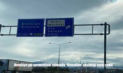 Kemaliye Adının Tabelalarda Yer Almaması Tepki Topladı