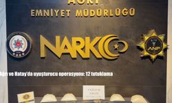 Ağrı ve Hatay'da uyuşturucu operasyonu: 12 tutuklama