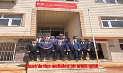Elazığ’da İlçe Müftüleri Maden’de Toplandı