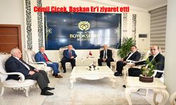 Cemil Çiçek’ten Başkan Sami Er’e Ziyaret
