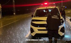 Gevaş’ta trafik kazası: 1 yaralı