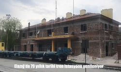 Depremlere direnen istasyon restore ediliyor