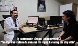İç Hastalıkları Uzmanından tansiyon uyarısı