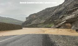 Hakkari’de sağanak ulaşımı vurdu: Derecik-Şemdinli yolu 2 gündür kapalı