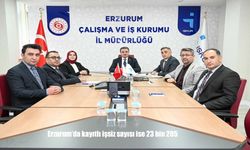 Erzurum’da kayıtlı işsiz sayısı 23 bin 205’e ulaştı