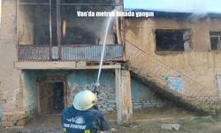 Van’da korkutan yangın