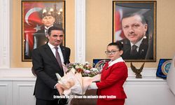 Erzurum’da 23 Nisan’da anlamlı makam devri