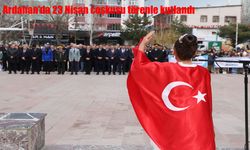 Ardahan’da 23 Nisan Coşkusu: Çelenk Sunma Töreni Düzenlendi