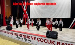 Ağrı’da 23 Nisan Coşkusu Tören ve Etkinliklerle Kutlandı