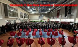 Yüksekova’da 23 Nisan Coşkusu Spor Salonu’na Taştı