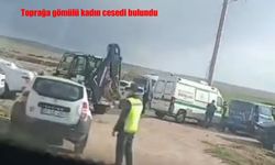 Kırşehir’de boş arazide toprağa gömülü kadın cesedi bulundu