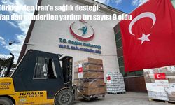 Van'dan İran’a gönderilen yardım tırı sayısı 9 oldu