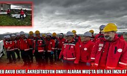 Muş MEB AKUB ekibine “Hafif Düzey Afetlerde Acil Barınma” akderitasyonu