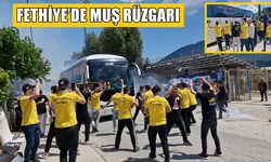 Muşsporlu taraftarlar Fethiye’ye çıkarma yaptı