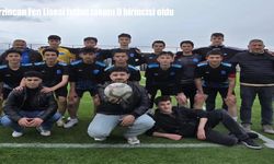 Erzincan Fen Lisesi futbol takımı il birincisi oldu