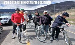Posof’ta Turizm Haftası Bisiklet Etkinliğiyle Kutlandı