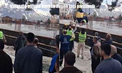 Iğdır’da iş kazası: kafasına pompa borusu düşen işçi yaralandı