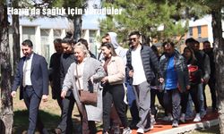 Elazığ’da Dünya Sağlıklı Yaşam Günü Kapsamında Yürüyüş Düzenlendi